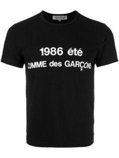 re-edition 1986 staff T-shirt Comme Des Garçons Vintage