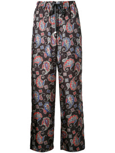 paisley print trousers Astraet