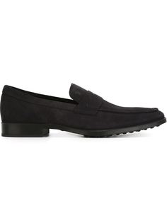 замшевые лоферы Tods Tod`S