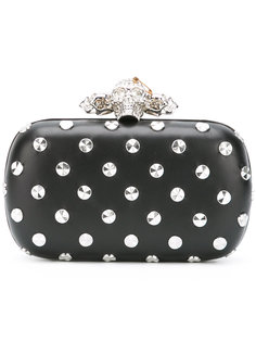 жесткий клатч Piercing Skull Alexander McQueen