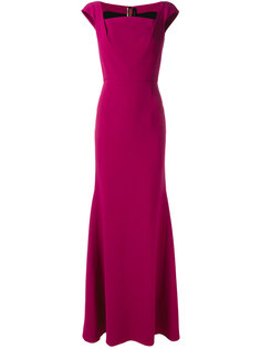 short-sleeve hourglass gown Roland Mouret