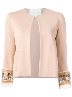 жакет с блестящей отделкой Giada Benincasa