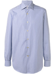 полосатая рубашка Kiton