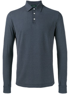 рубашка-поло с узором Zanone