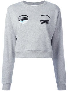 Winking Eye sweatshirt Chiara Ferragni