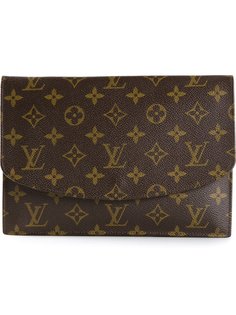 клатч с монограммным принтом Louis Vuitton Vintage