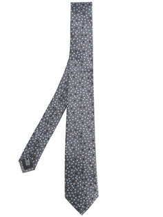 geometric embroidered tie Lanvin