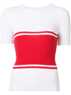 striped knitted top Maison Margiela