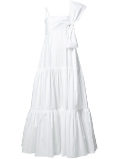 bow detail maxi-dress  Rochas