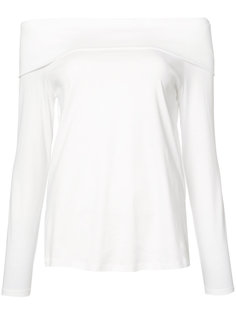 off-the-shoulder T-shirt Tibi
