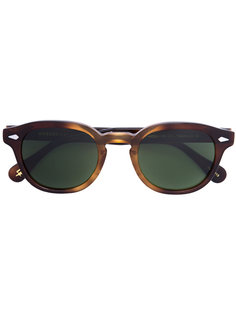солнцезащитные очки в круглой оправе Moscot