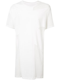 sheer panel T-shirt  Julius