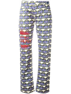 Rue Saint Martin patterned trousers Jean Paul Gaultier Vintage