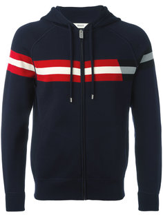 stripe panel hoodie Bally