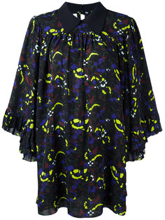 Acid Lime Flower Dress McQ Alexander McQueen