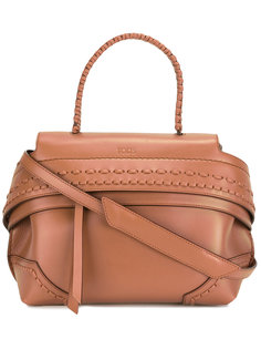 woven panel tote bag Tods Tod`S