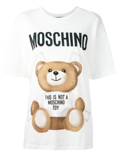 bear print T-shirt Moschino