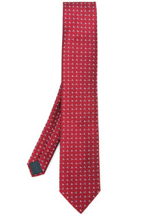 contrast pattern tie Lanvin