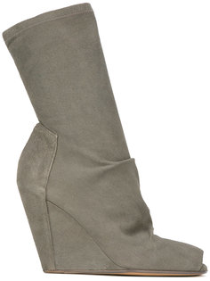sock wedge booties Rick Owens