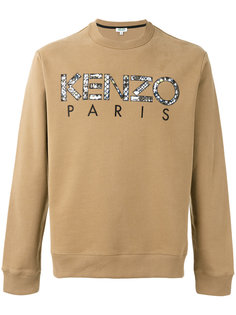 толстовка с принтом логотипа Kenzo