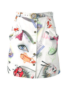 Visage button down skirt Kenzo
