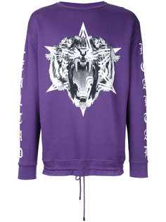 tiger print sweatshirt Marcelo Burlon County Of Milan