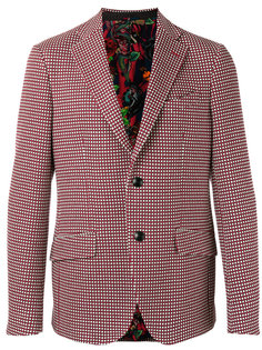 checked blazer  Etro