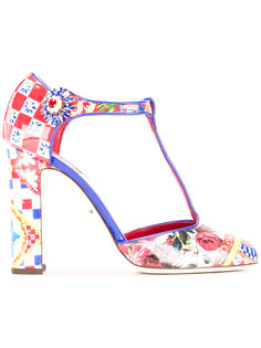 туфли-лодочки с узором Mambo Dolce &amp; Gabbana