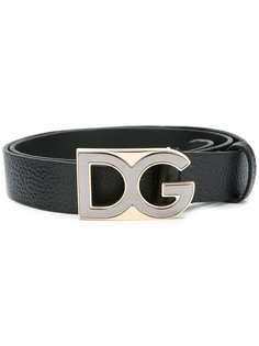 ремень с фирменной пряжкой Dolce &amp; Gabbana
