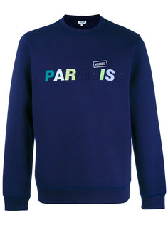 Paradise slogan sweatshirt Kenzo