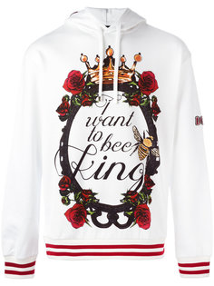 толстовка с капюшоном и принтом Dolce &amp; Gabbana