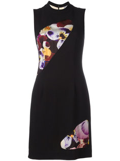 floral insert mini-dress Christopher Kane