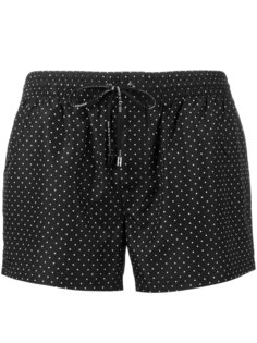 шорты для плавания в горошек Dolce &amp; Gabbana