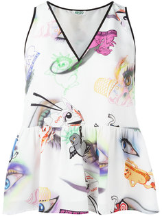 Visage tank top Kenzo