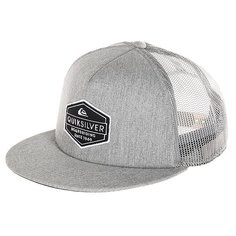 Бейсболка с сеткой Quiksilver Marbleson Light Grey Heather