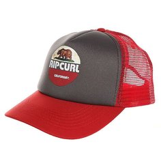 Бейсболка с сеткой Rip Curl Cali Bear Trucker Charcoal Grey