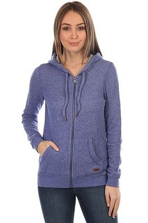 Толстовка классическая женская Roxy Signature Royal Blue Heather