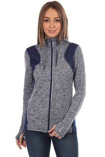 Толстовка сноубордическая женская Roxy Baylee Fleece Blue Depths