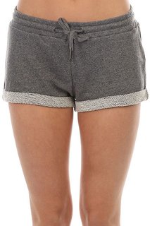 Шорты классические женские Roxy Signatureshort Charcoal Heather