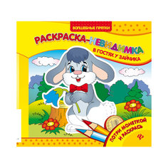 Раскраска-невидимка "В гостях у зайчика" Fenix