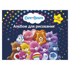Альбом для рисования 12 листов, Заботливые мишки Росмэн