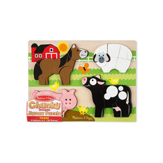Мои первые пазлы "Ферма", Melissa &amp; Doug