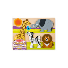 Мои первые пазлы "Животные", Melissa &amp; Doug