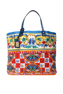 Хлопковая сумка Dolce & Gabbana