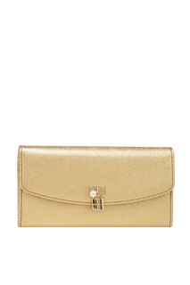Кошелек из металлизированной кожи Dolce & Gabbana