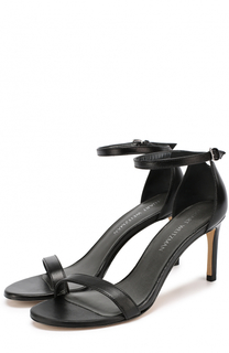 Кожаные босоножки Nunakedstraight на шпильке Stuart Weitzman