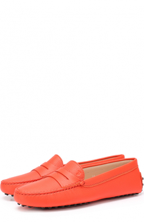 Кожаные мокасины с перемычкой Tod’s Tods