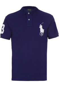 Хлопковое поло с короткими рукавами Polo Ralph Lauren