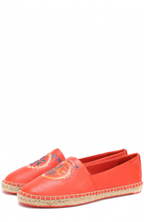 Кожаные эспадрильи Daley с вышивкой Tory Burch