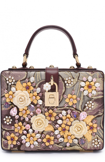 Сумка Dolce Box с отделкой кристаллами Limited edition Dolce &amp; Gabbana